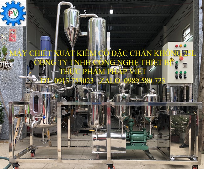 may chiet duoc lieu 25l