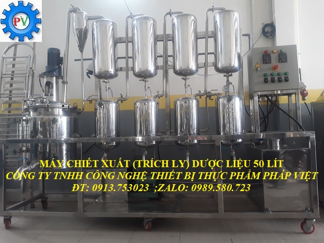 may chiet xuat duoc lieu 50l