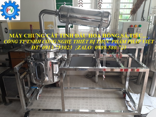 may chung cat tinh dau 50l