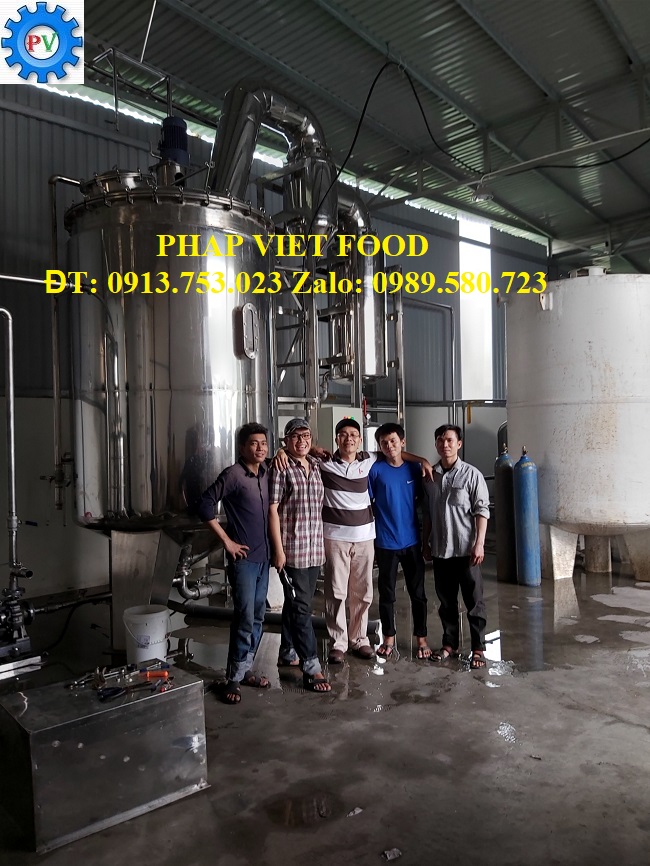 Máy cô đặc nước mắm nuoc mam 6m3 7