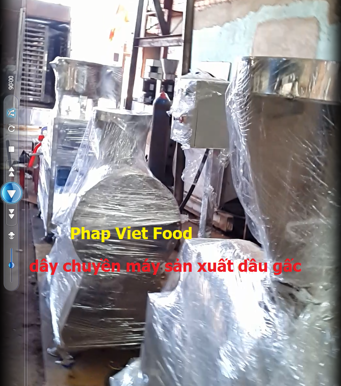 qui trinh san xuat dau gac